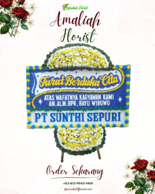 Papan Bunga Duka di Bolakme