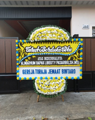 Papan Bunga Duka di Bolakme