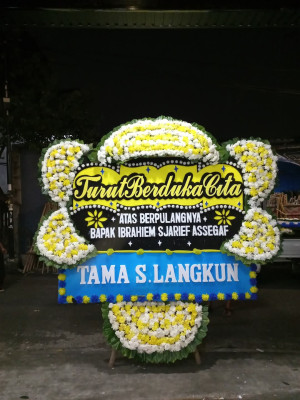 Papan Bunga Duka di Bolakme