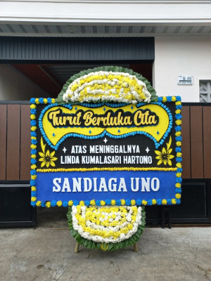 Papan Bunga Duka di Bolakme